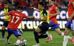 جانب من المباراة