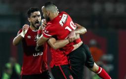فرحة لاعبي الأهلي بالفوز