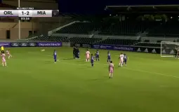 جانب من المباراة