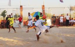 جانب من أحد مباريات البطولة