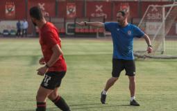 سواريس في تدريبات الأهلي