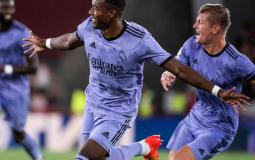 فرحة ألابا بهدفه أمام ألميريا