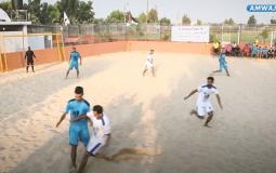 جانب من المباراة