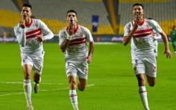 فرحة لاعبي الزمالك بالفوز