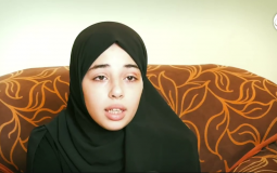 الطالبة الناجية سعاد حسونة