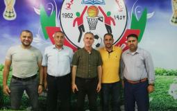 الجهاز الفني الجديد لنادي خدمات خانيونس