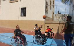 جانب من المخيم