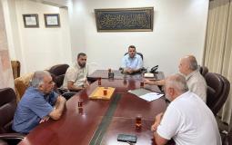 جانب من اجتماع اتحاد الطائرة