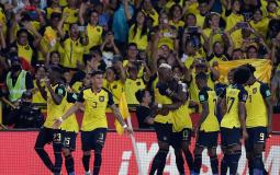 لاعبو الإكوادور