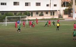 لحظة إحراز حمد الهدف