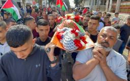 تشييع جثمان الشهيد الفتى محمد نوري