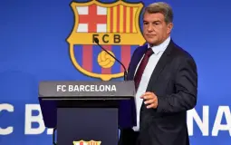 خوان لابورتا رئيس برشلونة