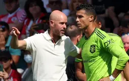 رونالدو وتين هاغ