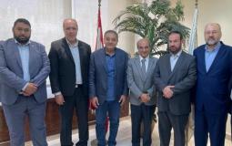 حماد يلتقي وزير الشباب والرياضة اللبناني