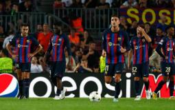 لاعبو برشلونة