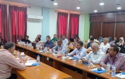 جانب من الورشة