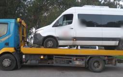 مصادرة مركبات فلسطينية