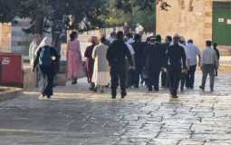 مستوطنون يقتحمون الأقصى بحماية مشددة من شرطة الاحتلال