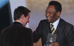 ميسي وبيليه