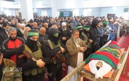 جماهير غفيرة تشيع جثمان القسامي إبراهيم فرينة