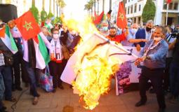 تظاهرة رافضة للتطبيع مع الاحتلال الإسرائيلي