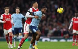 جانب من المباراة