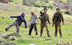 مستوطنون يهاجمون بلدة مادما جنوب نابلس