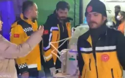 جانب من مكان الحدث