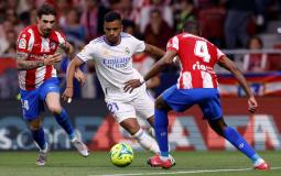 جانب من المباراة