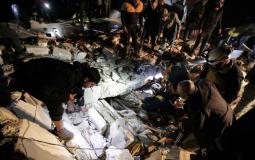 آثار الزلزال الذي ضرب شرق تركيا وسوريا