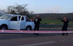 موقع التفجير في مجدو