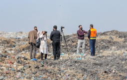 مكب النفايات بمنطقة جحر الديك