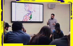 فعاليات طلابية بولاية إنديانا لدعم القضية الفلسطينية