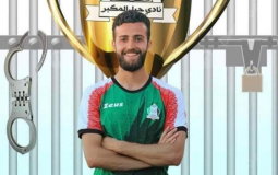 لاعب نادي جبل المكبر أحمد أبو خديجة