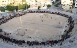 جانب من المباراة النهائية للبطولة