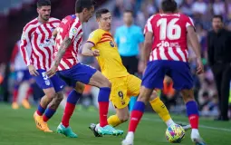 جانب من أحد مباريات الدوري الإسباني