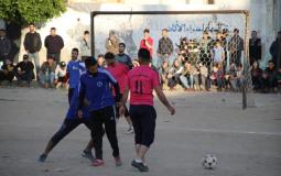 جانب من أحد مباريات البطولة