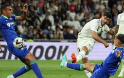 جانب من المباراة