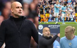 غوارديولا ينفجر في وجه هالاند