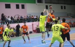 جانب من أحد مباريات اليد