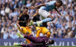 جانب من المباراة