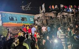 تصادم 3 قطارات في الهند