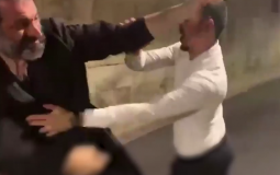 مستوطن يعتدي على راهب مسيحي