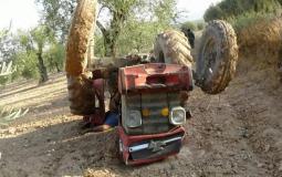 انقلاب جرار زراعي