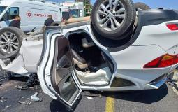 حادث سير جنوبي نابلس