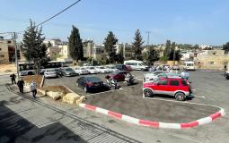 إغلاق موقف مركبات القدس