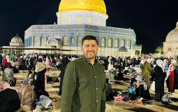 الأسير المحرر عبد الرحمن محمد رشدان (43 عامًا) من بلدة عينابوس جنوب المدينة