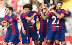 لاعبو برشلونة