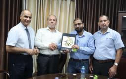 جانب من حفل اعتماد المثمنين العقاريين