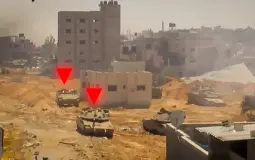 "القسام" تعلن إيقاع آليات الاحتلال في حقل ألغام بحي الزيتون